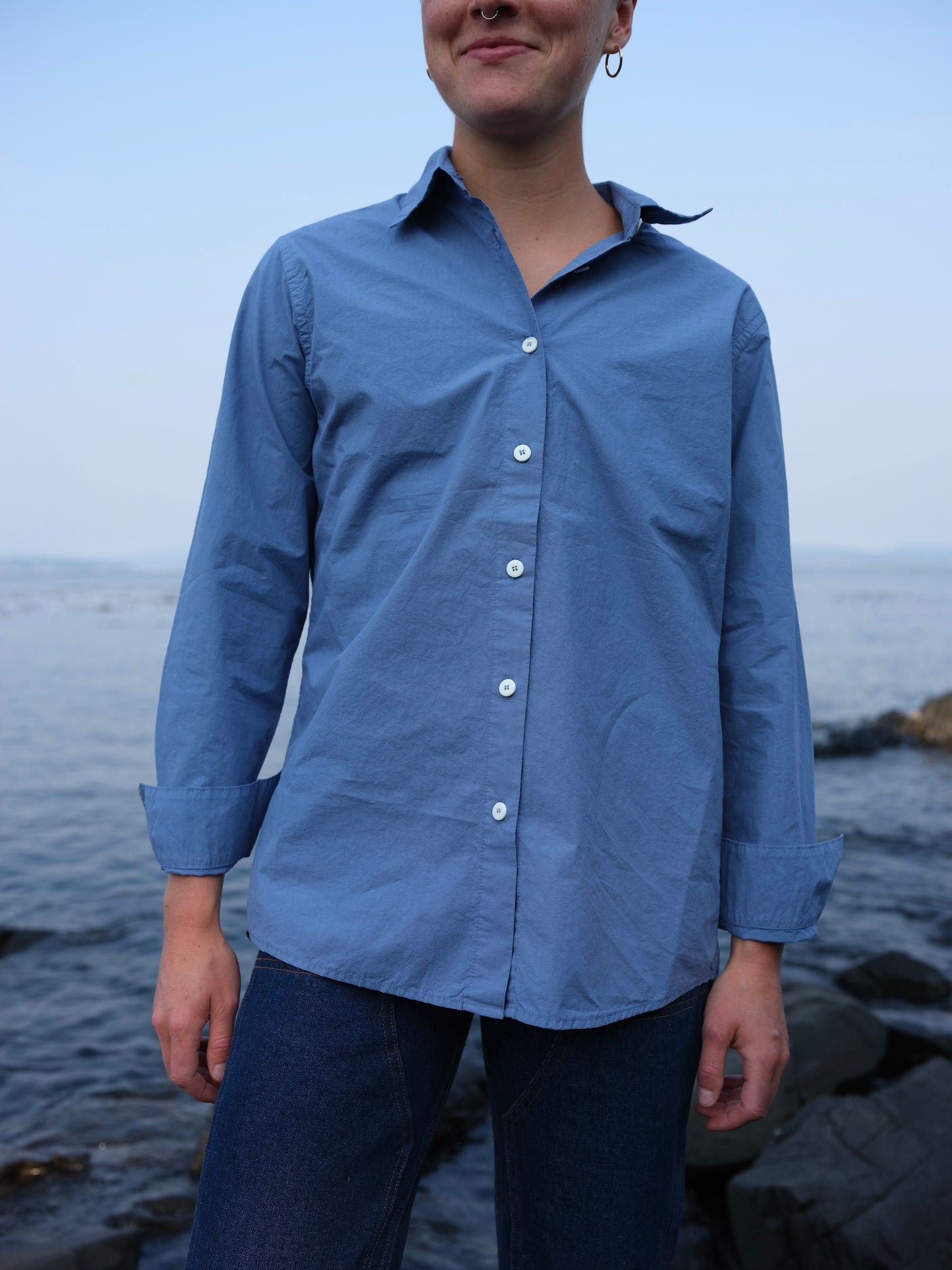The Sucia Shirt | Sky