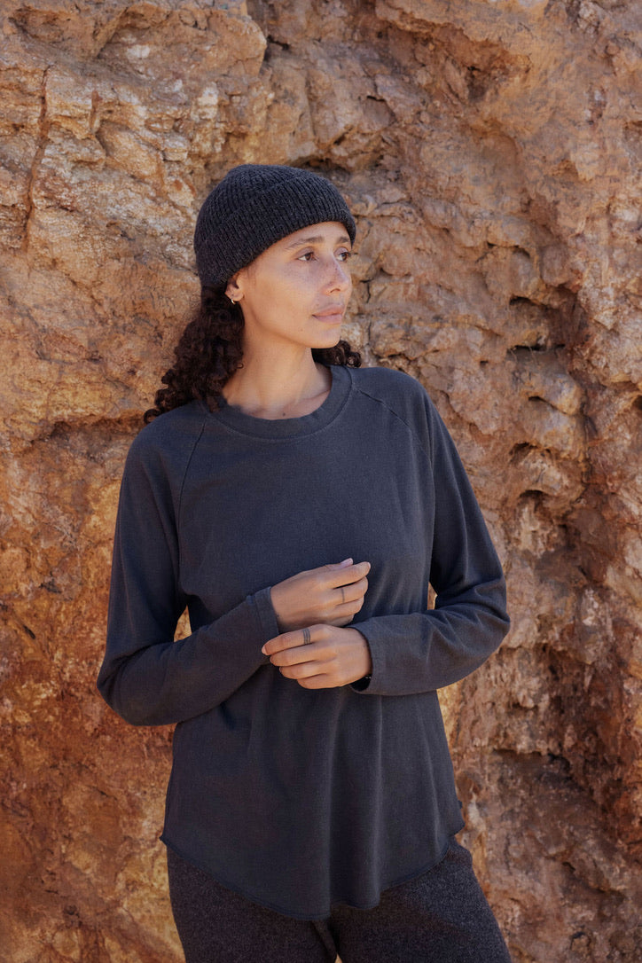 Fisherman Beanie - Charcoal