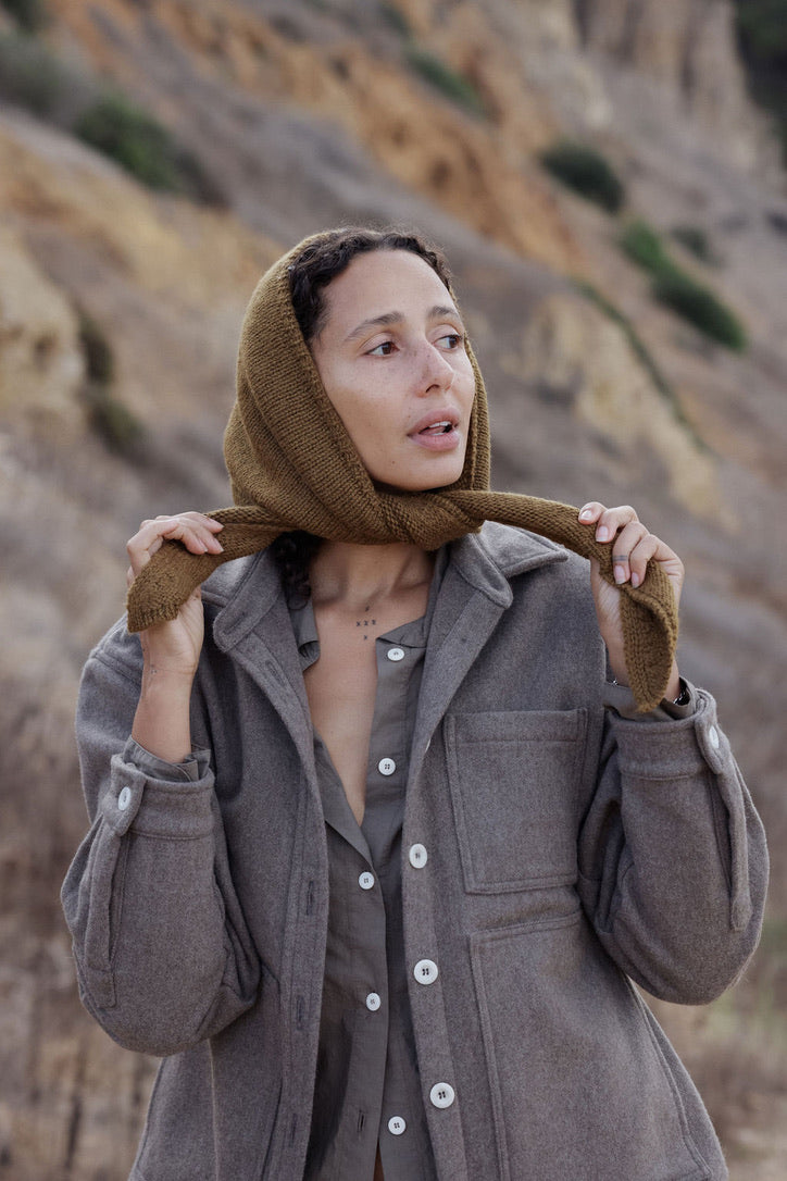 Saturna Scarf - Moss