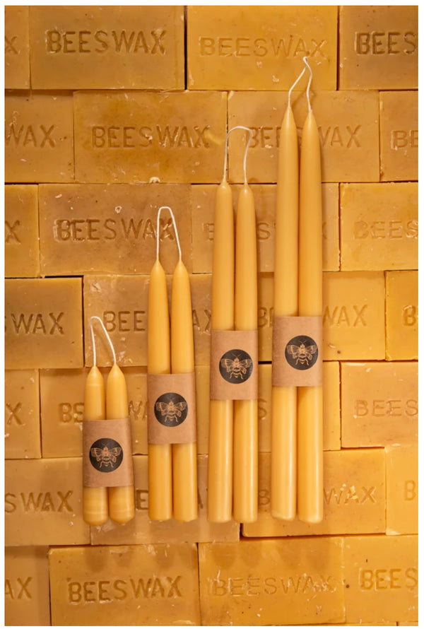 Beeswax Tapers