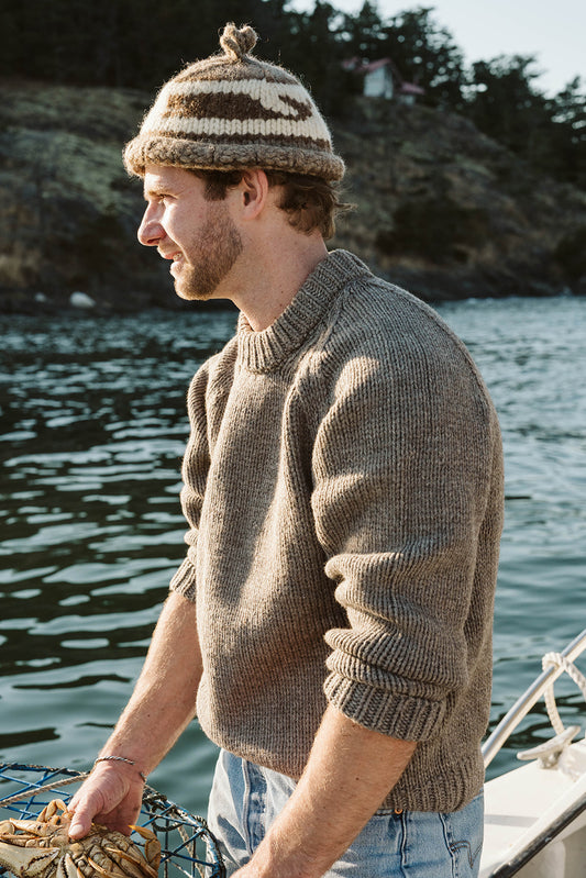 Cold Plunge Sweater | Mushroom