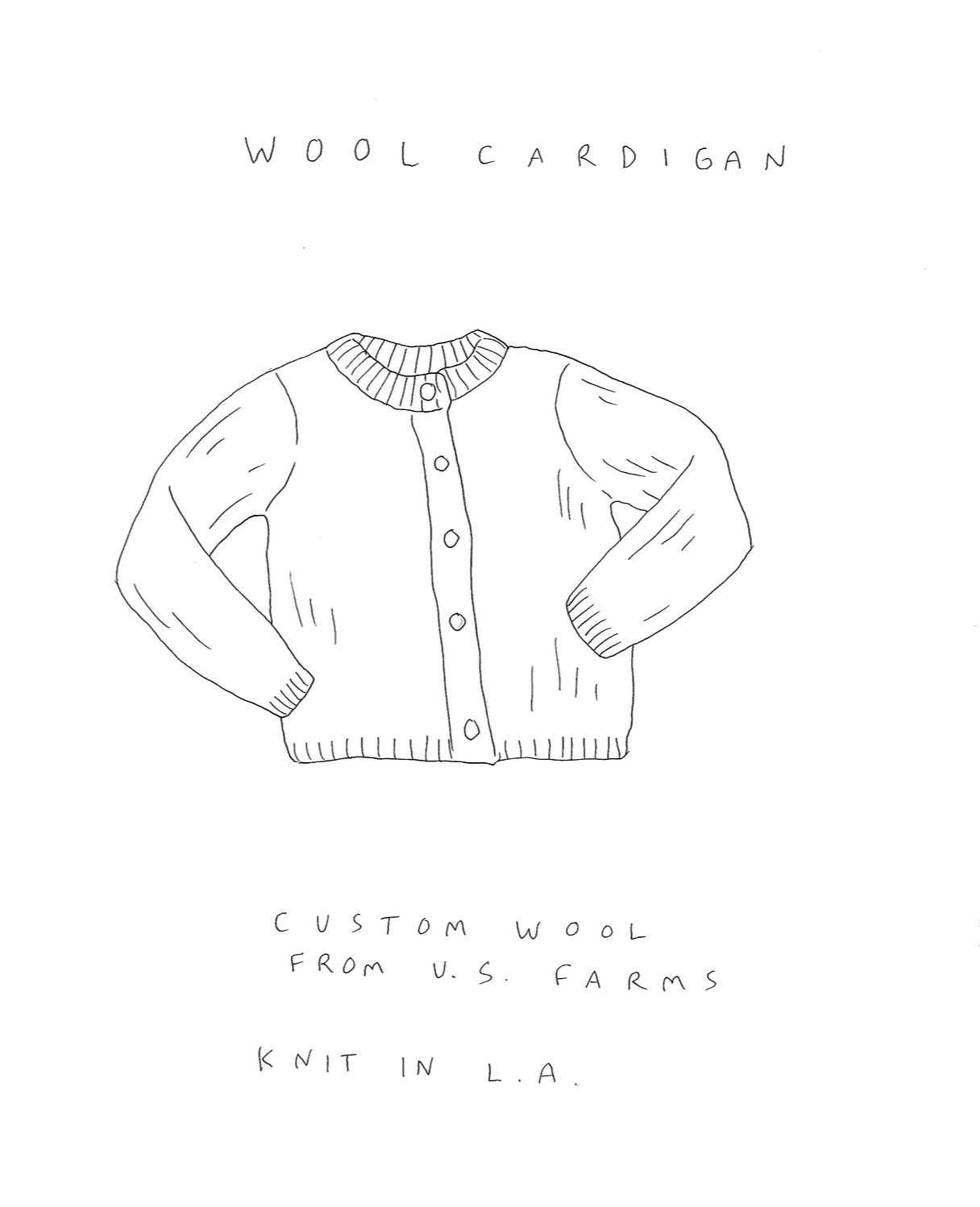 Waldron Cardigan | Shell