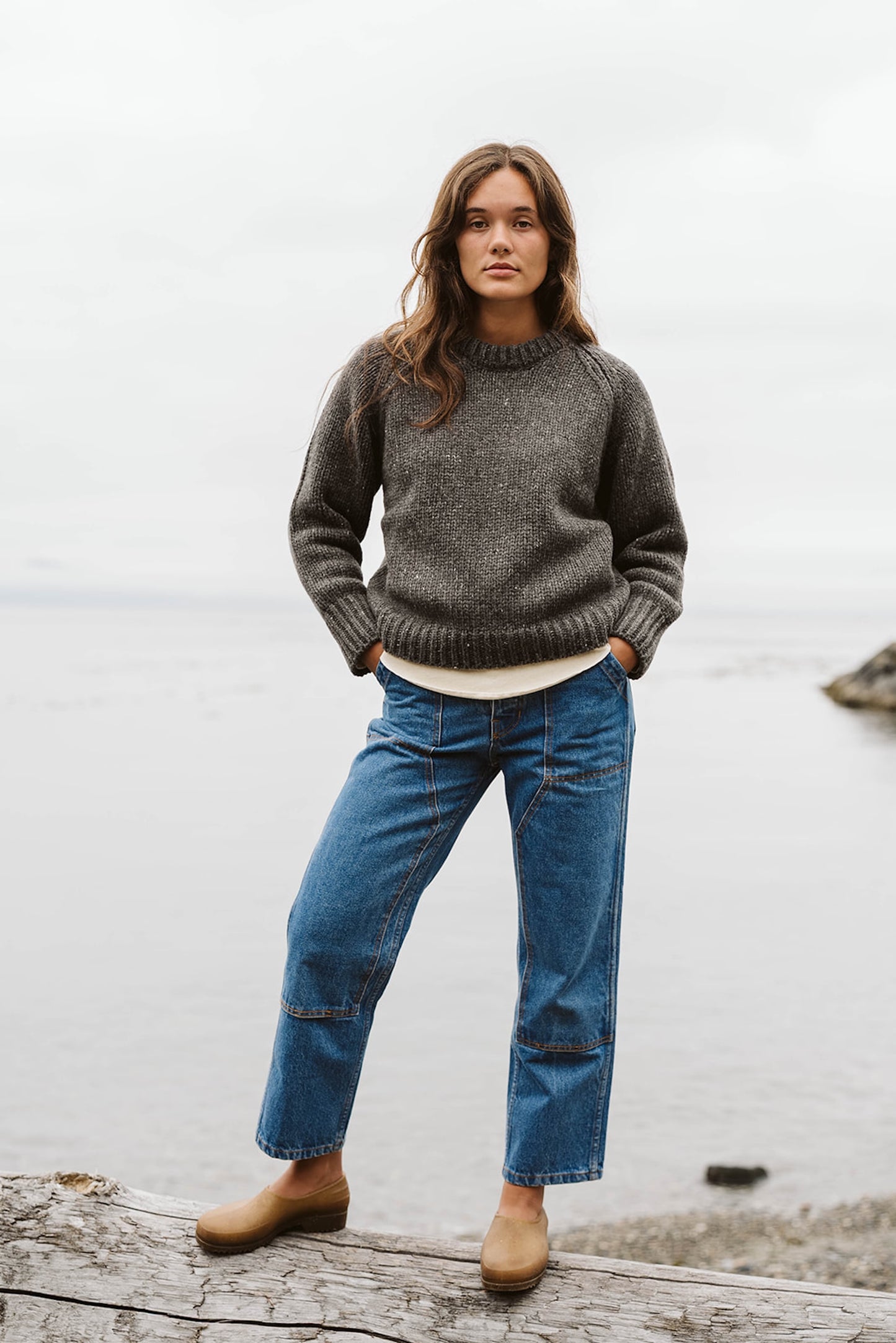 Cold Plunge Sweater | Ash