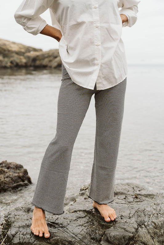 Hemp Stripe Baselayer Pant