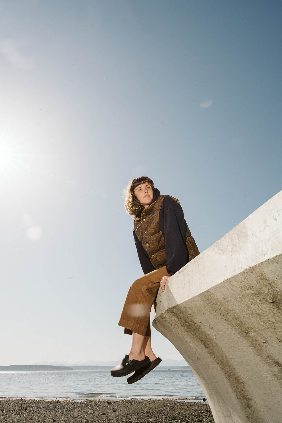 Beeswax Down Vest
