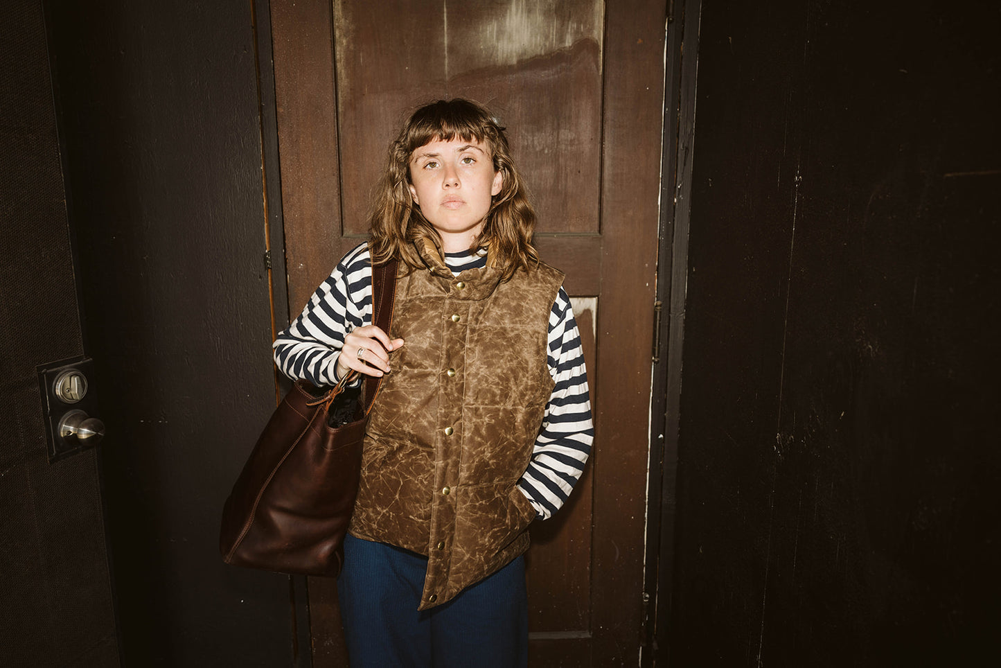 Beeswax Down Vest