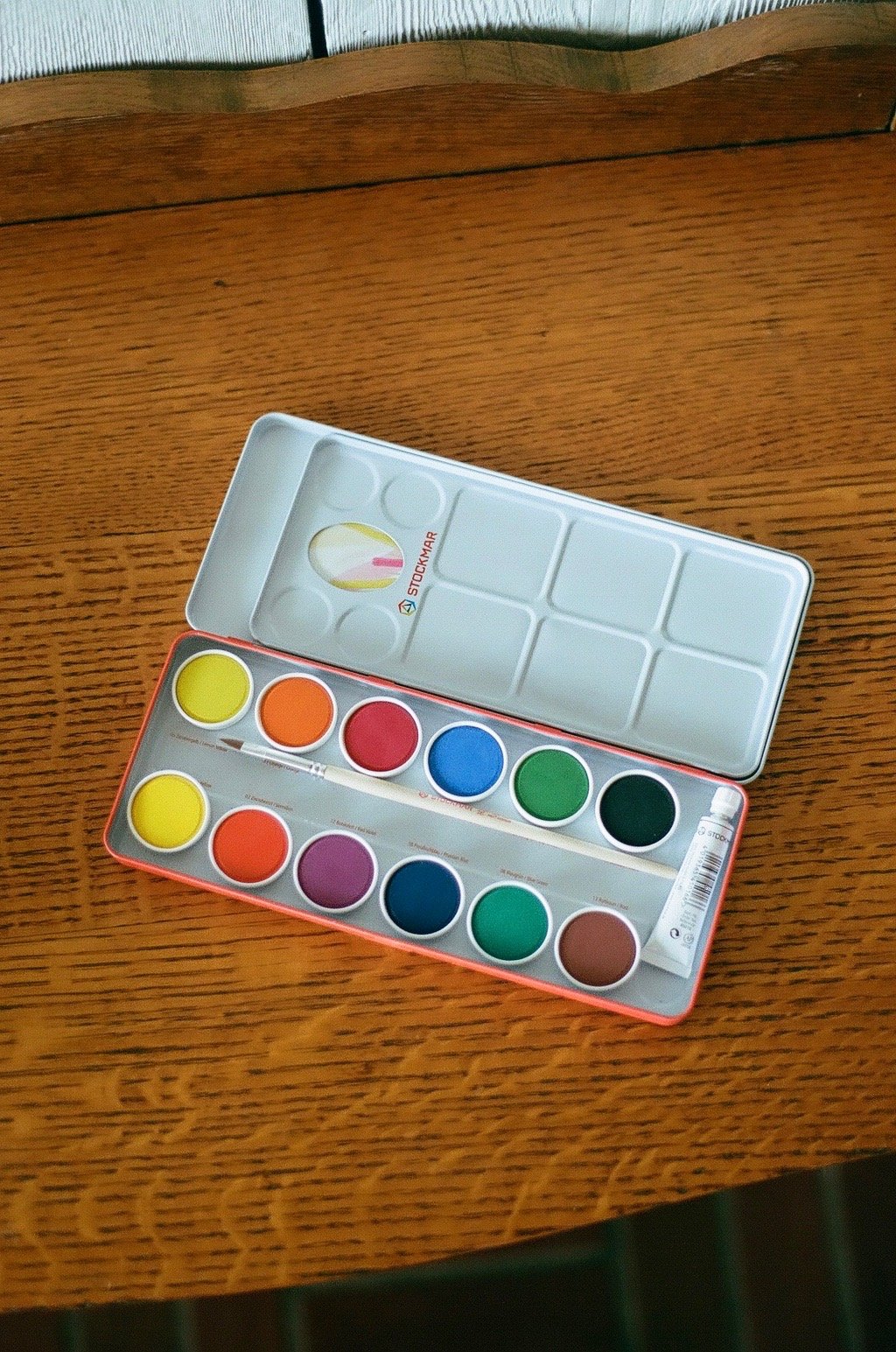 Stockmar's tin of Watercolors