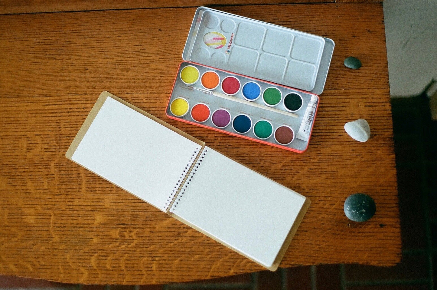 Stockmar's tin of Watercolors