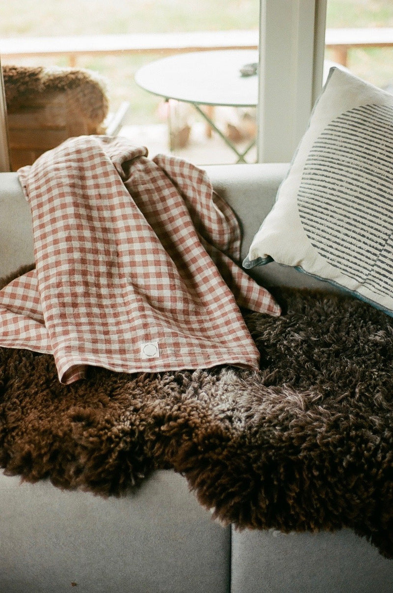 Ship Supply's Everyday Cloth | Chestnut + Natural